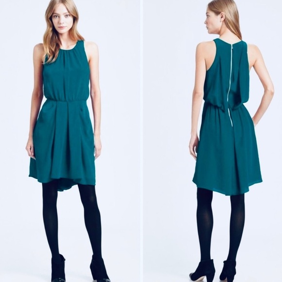 Rebecca Taylor Satin “Set In Shift” Dress - Picture 3 of 12